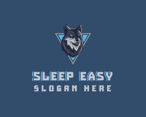 Gaming Wolf Avatar logo design