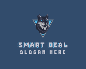 Gaming Wolf Avatar logo design