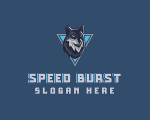 Gaming Wolf Avatar logo design