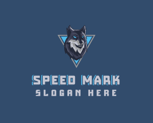 Gaming Wolf Avatar logo design