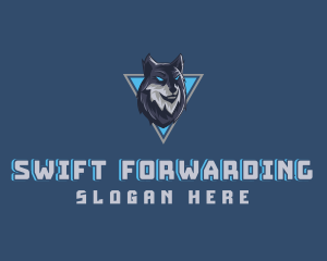 Gaming Wolf Avatar logo design