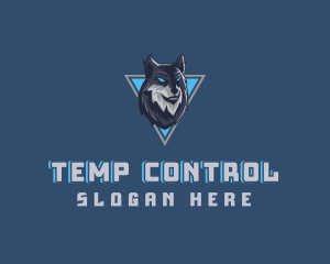 Gaming Wolf Avatar logo design