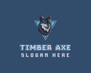 Gaming Wolf Avatar logo design