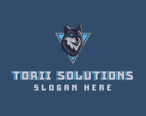 Gaming Wolf Avatar logo design