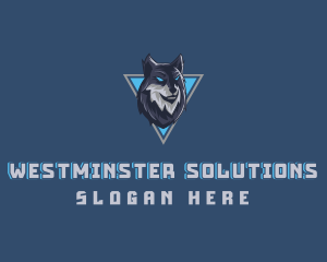 Gaming Wolf Avatar logo design