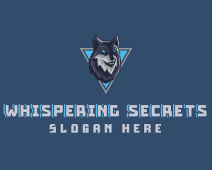 Gaming Wolf Avatar logo design