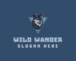 Gaming Wolf Avatar logo design