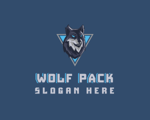 Gaming Wolf Avatar logo design