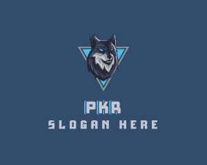 Gaming Wolf Avatar logo design