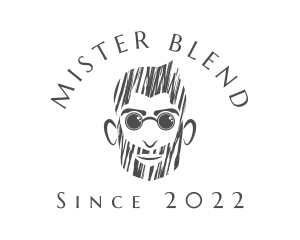 Mister - Man Beard Grooming logo design