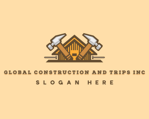 Hammer - Hammer Cabin Nail logo design