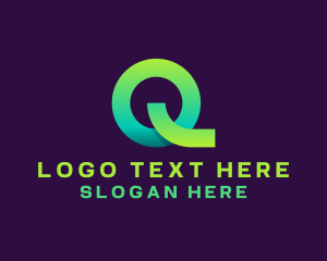 Digital Developer Letter Q Logo