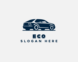 Rideshare - Sedan Car Automotive logo design