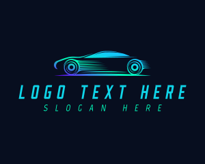 Car - Fast Car Automotive logo design