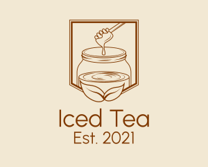 Honey Tea Kombucha logo design