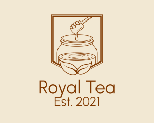 Honey Tea Kombucha logo design