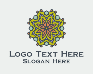 Psychedelic - Mandala Home Decor logo design