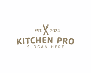 Kitchen Food Restaurant logo design