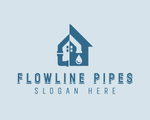 Repair Pipe Plumbing logo design