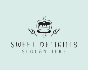 Cake Dessert Baker logo design