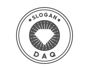 Clean - Bright Diamond Circle logo design