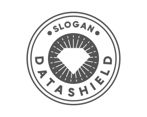 Bright Diamond Circle logo design