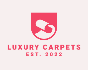 Carpet - Carpet Flooring Cleaning logo design