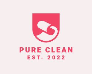 Carpet Flooring Cleaning logo design