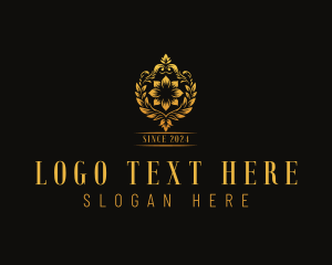 Styling - Wreath Flower Styling logo design