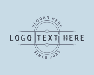 Blogger - Minimalist Business Company logo design