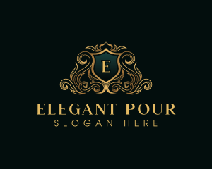 Crown Luxury Elegant logo design