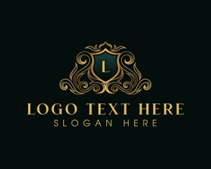 Symbol - Crown Luxury Elegant logo design