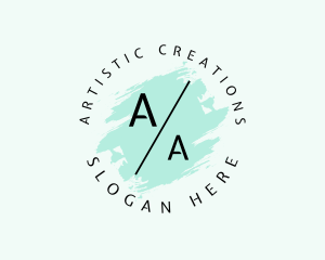 Creations - Watercolor Cosmetics Boutique Makeup logo design