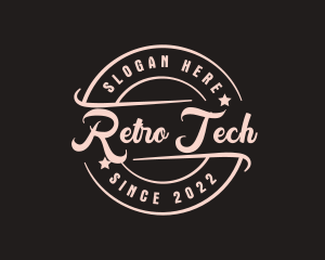 Retro Casual Business logo design