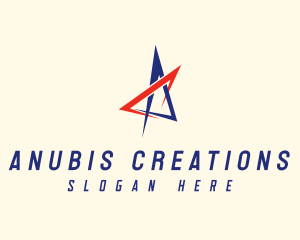 Modern Geometric Star  logo design