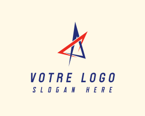 Star - Modern Geometric Star logo design