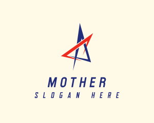 Entertainment - Modern Geometric Star logo design