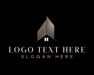 Lease - Building Realty Property logo design