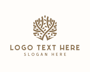 Gardening - Eco Garden Planting logo design