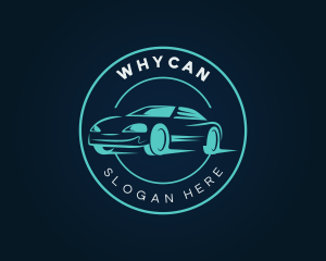 Sedan - Automotive Fast Car logo design
