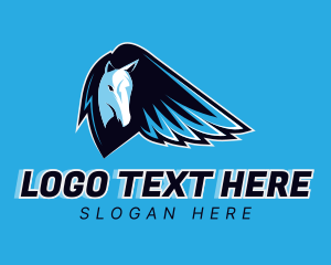 two-pegasus-logo-examples