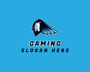 Fantasy Pegasus Gaming logo design