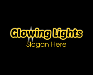 Glowing Masculine Bar logo design