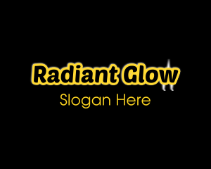 Glow - Glowing Masculine Bar logo design
