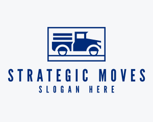 Truck Moving Company logo design