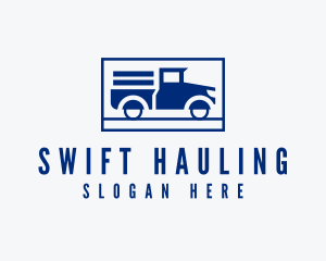 Hauling - Truck Moving Company logo design