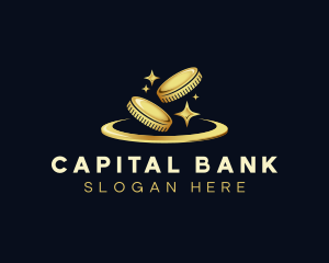 Bank - Coin Bank Accounting logo design