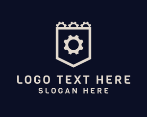 Mechanical Engineer - Mechanical Cogwheel Gear logo design