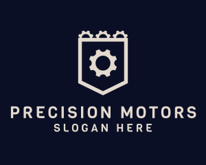 Mechanics - Mechanical Cogwheel Gear logo design