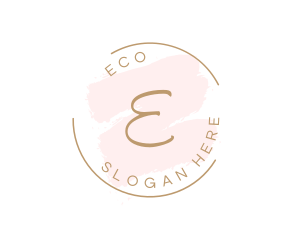 Feminine Watercolor Beauty Logo